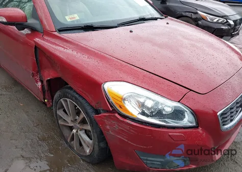 2012 Volvo C70 T5/T5 Platinum/T5 Premier Plus z USA, uszkodzony, nr VIN YV1672MC4CJ126487